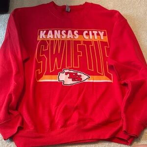 Taylor Swift Red Kansas City Sweatshirt